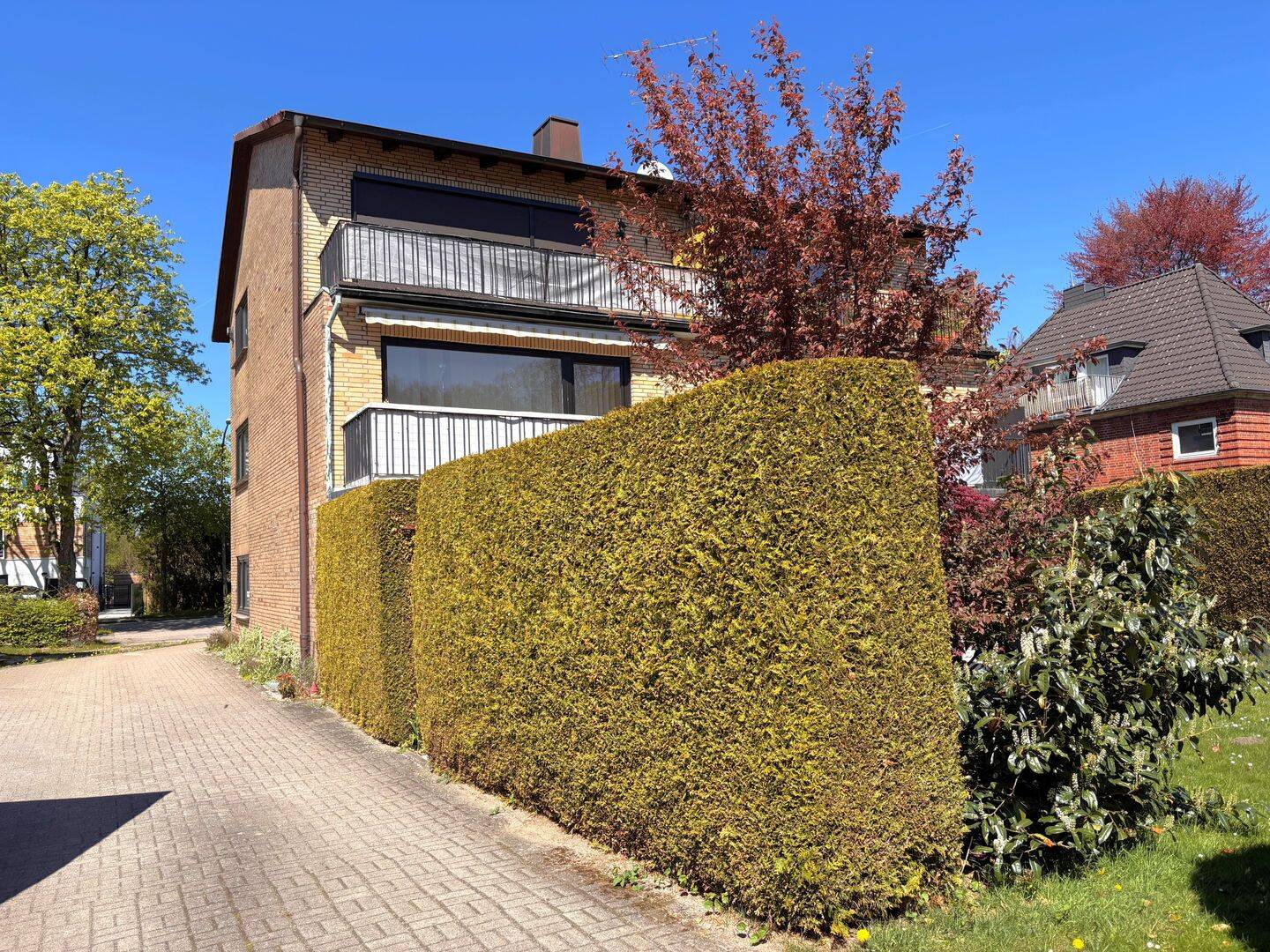 Volksdorf: hell u. modern, großes Apartment mit Balkon nahe U-Bahn