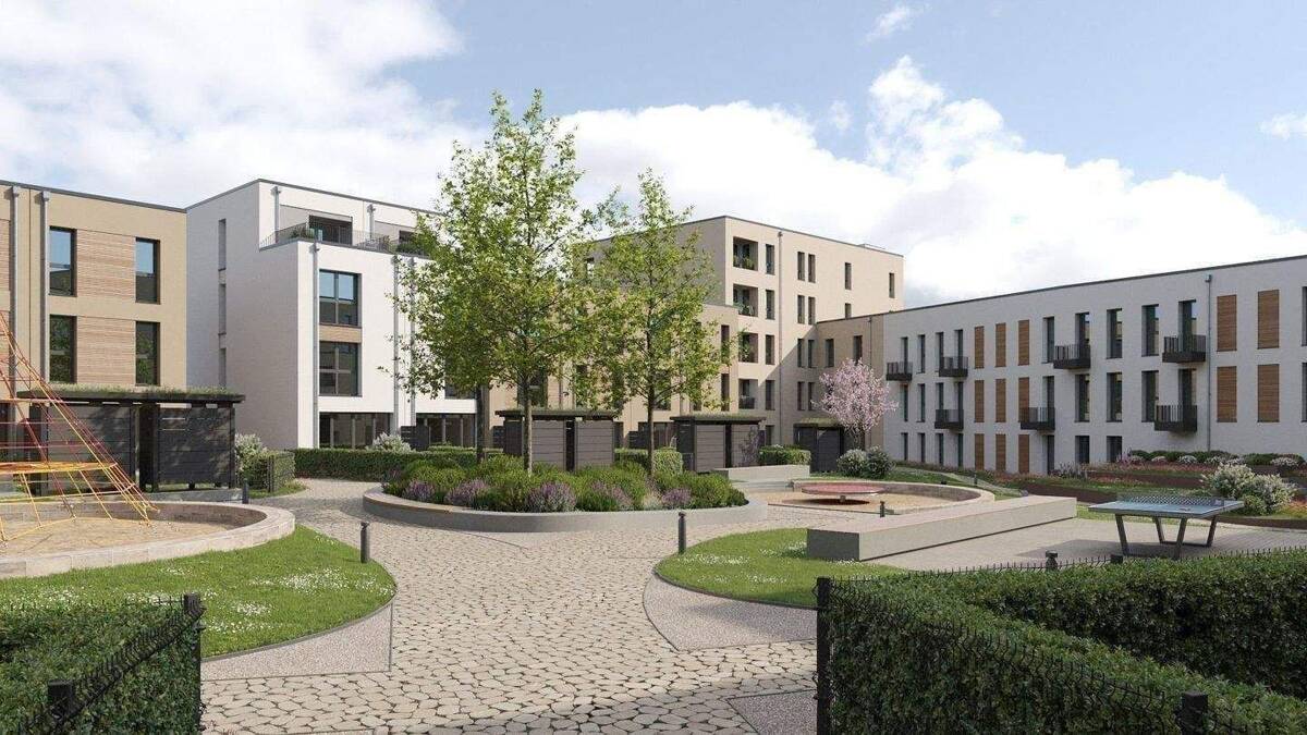 Gut geschnittene 3-Zimmer Wohnung mit großzügigem Wohnbereich – 90461 Nürnberg – Bild 1 von 3