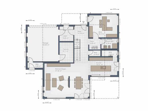 Einfamilienhaus in 46535 Dinslaken mit 220 m² kaufen