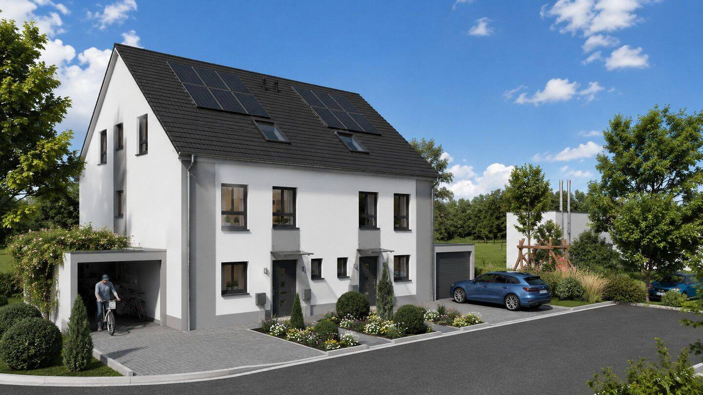 KfW40-QNG DHH in Armsheim - energieeffizient, modern & selten am Markt! – Armsheim – Bild 1 von 9