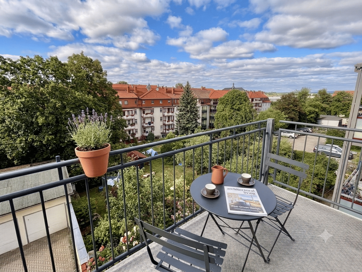 Jetzt im Preis gesenkt: Professionell aufgeteilte 3-Raum-Wohnung inklusive Dachboden-Anteil – Erfurt – Vorschaubild 2