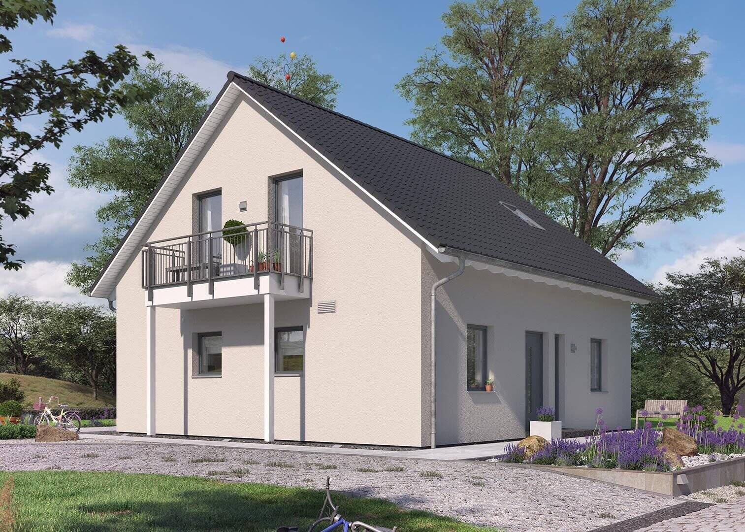 In Eigenleistung clever bauen und sparen - Das LifeStyle 15.01S von massa Haus – Ehr – Bild 1 von 9