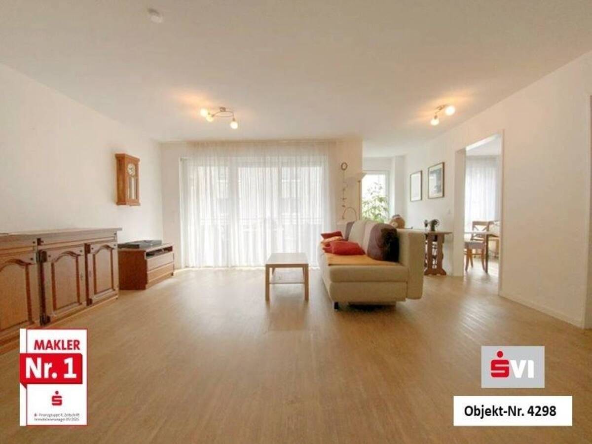 Moderne 2-Zimmer-Wohnung mit Aufzug und Loggia in Oberhausen-Mitte – 46045 Oberhausen – Bild 1 von 9