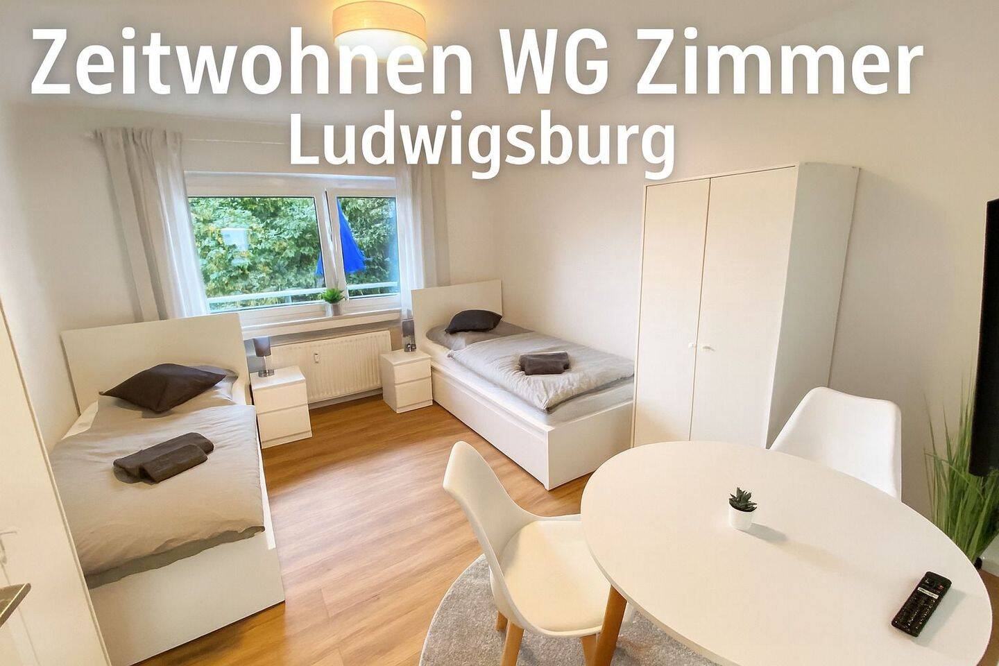 Möbliertes WG Zimmer Ludwigsburg mieten - Zeitwohnen ab 1 Monat