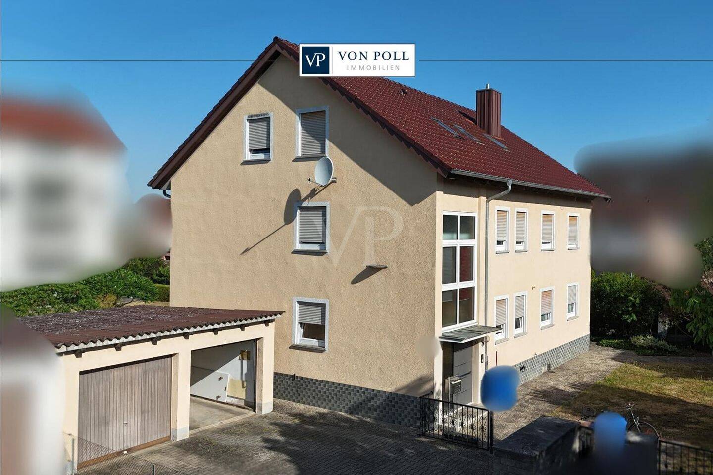 Solide Investition in gefragter Lage: Mehrfamilienhaus mit Garten in zentraler Lage von Volkach