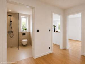 AIGNER - Sonnige 3-Zimmer Gartenwohnung mit Balkon und vielseitigem Raumangebot – 80689 München – Vorschaubild 2