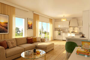 *** NEU - Exklusive 3-Zimmer-Neubau-EG Wohnung mit großem Garten und TG in den HH-Elbvororten *** – 22549 Hamburg – Vorschaubild 3