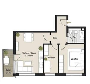 Südstadt-Highlight! Attraktive Eigentumswohnung mit Balkon und Aufzug in begehrter Lage! WE 12 – 50678 Köln – Vorschaubild 5