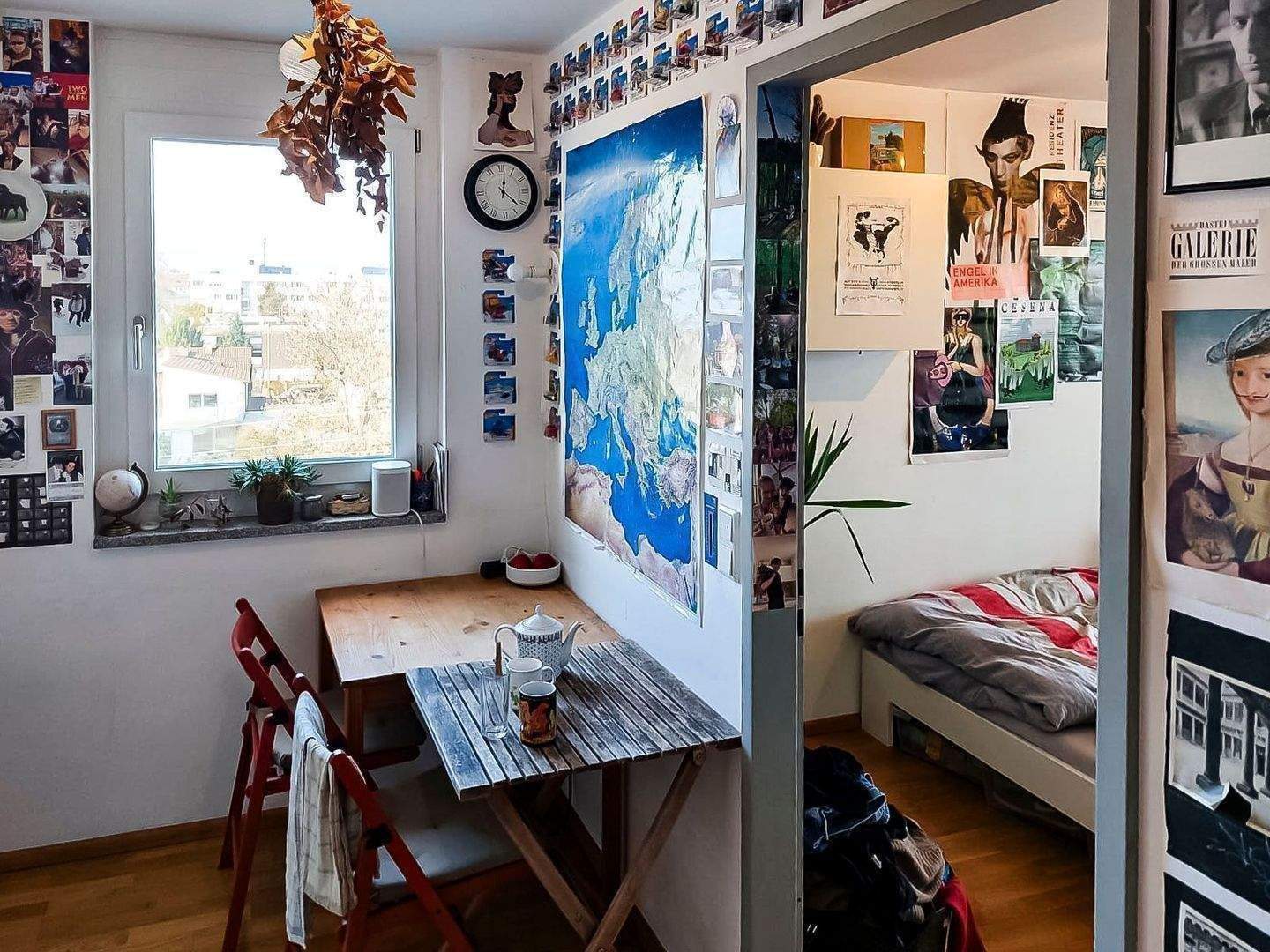 WG-Apartment mit verglastem Balkon in München - Moosach – München – Vorschaubild 5