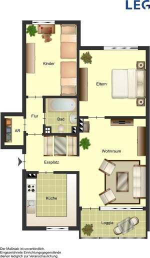 Demnächst frei! 3-Zimmer-Wohnung in Bocholt Bocholt – 46397 Bocholt – Vorschaubild 5