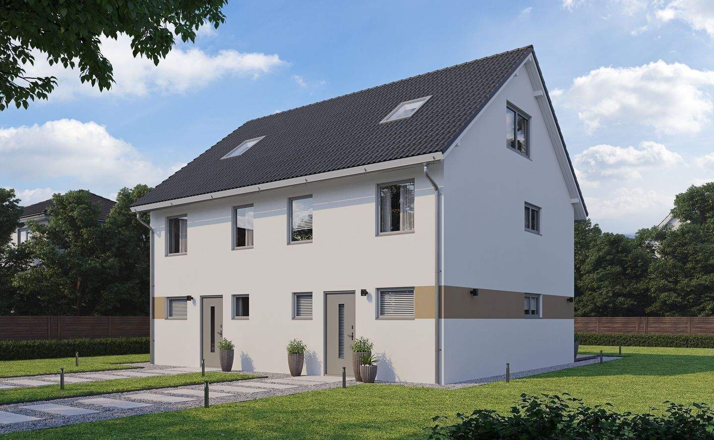 Gorxheimertal DHH Neubau ab 436.000 € mit Grundstück – Gorxheimertal – Vorschaubild 2