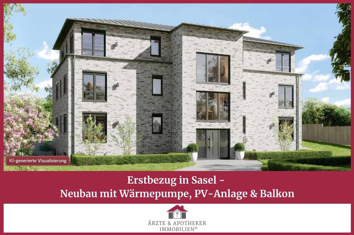 Erstbezug in Sasel - Neubau mit Wärmepumpe, PV-Anlage & Balkon – 22395 Hamburg – Bild 1 von 9