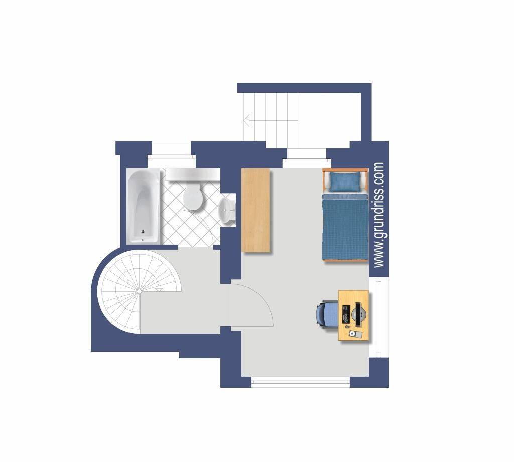 ERSTKLASSIG 2 ZI. WOHNUNG MIT TERRASSE IN CHARMANTER GRÜNDERZEITVILLA AUF EINEM PARKGRUNDSTÜCK – Dresden – Vorschaubild 8