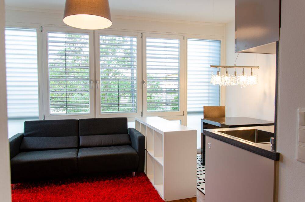 möblierte 1,5 Zimmerwohnung in zentraler Lage von Erlangen, Gebbertstr.