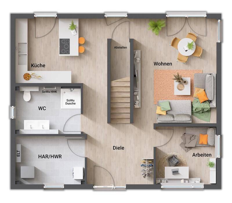 DEIN STADTHAUS INDIVIDUAL - Nimm Dir die Freiheit für Deinen persönlichen Haus-Grundriss - Wohnen und Leben wie es Dir gefällt – Saulheim – Vorschaubild 9