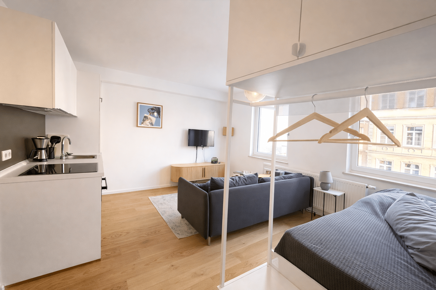 Modernes, voll möbliertes Design-Apartment in St. Johannis WE1 – Nürnberg – Vorschaubild 8
