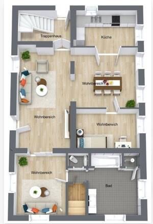 Historische Fabrikantenvilla mit Bungalow, Gewerbeflächen und 834 m² Baulandreserve – Wohnen, Arbeit – 12621 Berlin – Vorschaubild 7