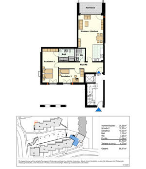 *** NEU - Exklusive 3-Zimmer-Neubau-EG Wohnung mit großem Garten und TG in den HH-Elbvororten *** – 22549 Hamburg – Vorschaubild 2