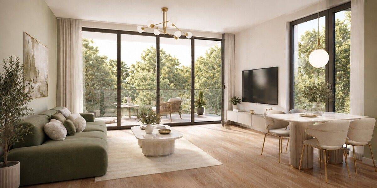 WOHNEN im GRÜNEN: ERSTBEZUG im LUXUS Neubau: QNG und KFW: 6-Zi-Whg mit Terrassen und 3 Bädern – 12247 Berlin – Bild 1 von 9