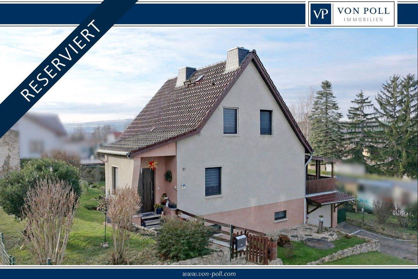 Freistehendes Einfamilienhaus mit großem Grundstück in ruhiger Lage – Blankenhain – Bild 1 von 9