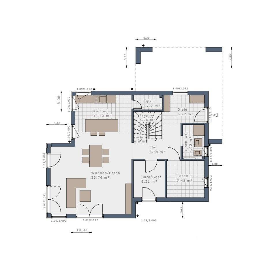 *** Wiesbaden-Nordost / individuell planb. Neubau (mit FESTPREIS u. verbindlicher Terminschiene) – Wiesbaden – Vorschaubild 2