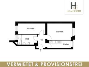 Klug investieren: Attraktive Hochparterre Wohnung - Provisionsfrei