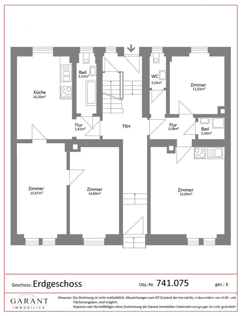 Interessantes 8-Parteienhaus in Mannheim-Neckarau-Attraktive Kapitalanlage mit Entwicklungspotenzial – Mannheim – Vorschaubild 9