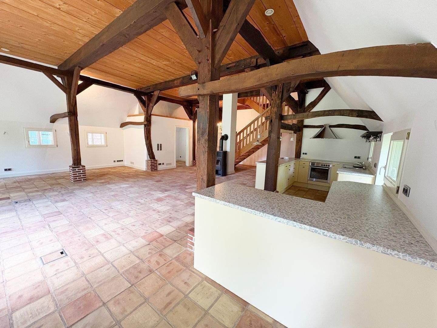 Exklusives Reetdachhaus mit Scheune – Ruhe und Natur pur – Engelschoff – Vorschaubild 7
