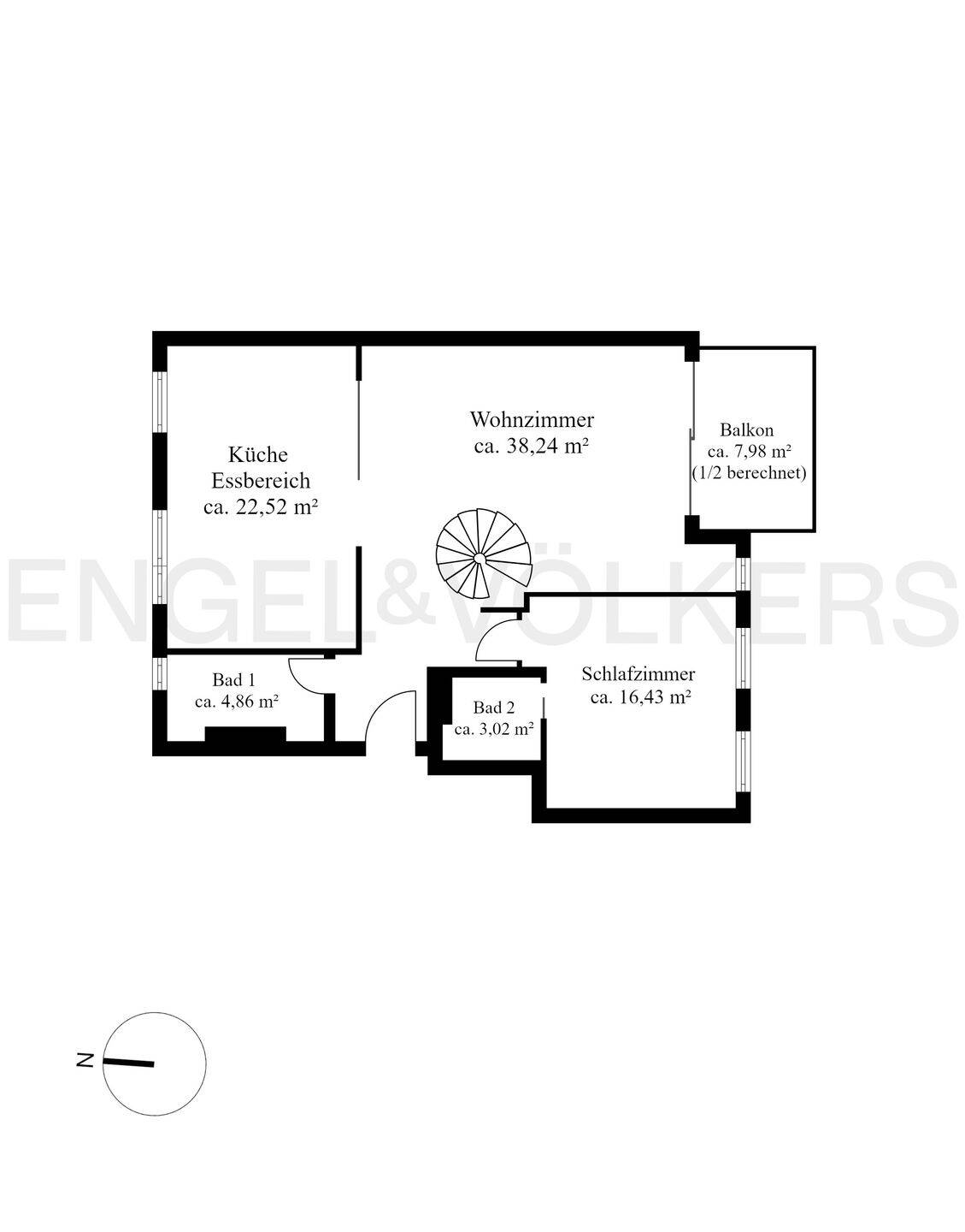 Penthouse Highlight Über den Dächern von München – München – Vorschaubild 5