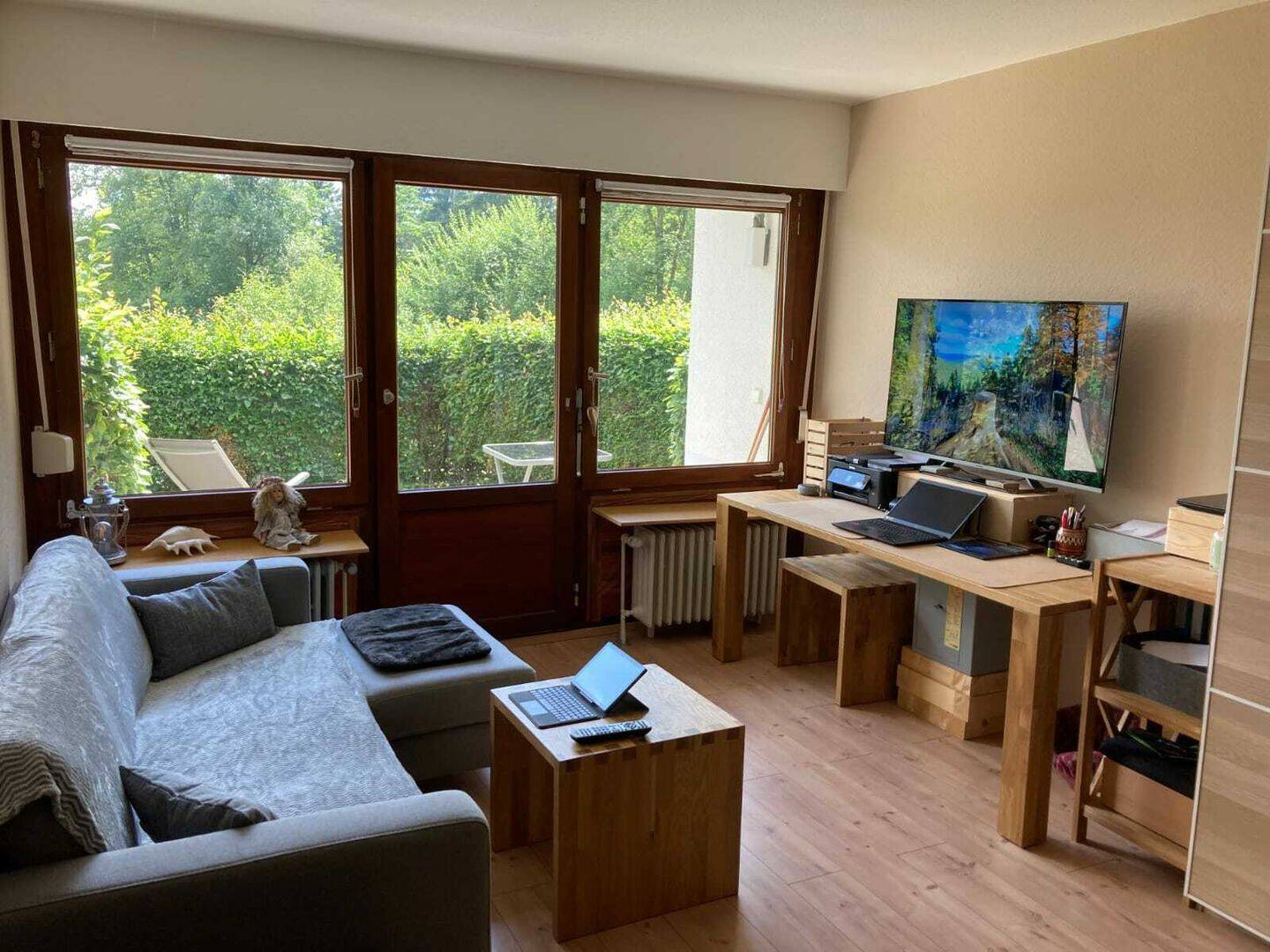 1-Zimmer Eigentumswohnung mit Gartenanteil