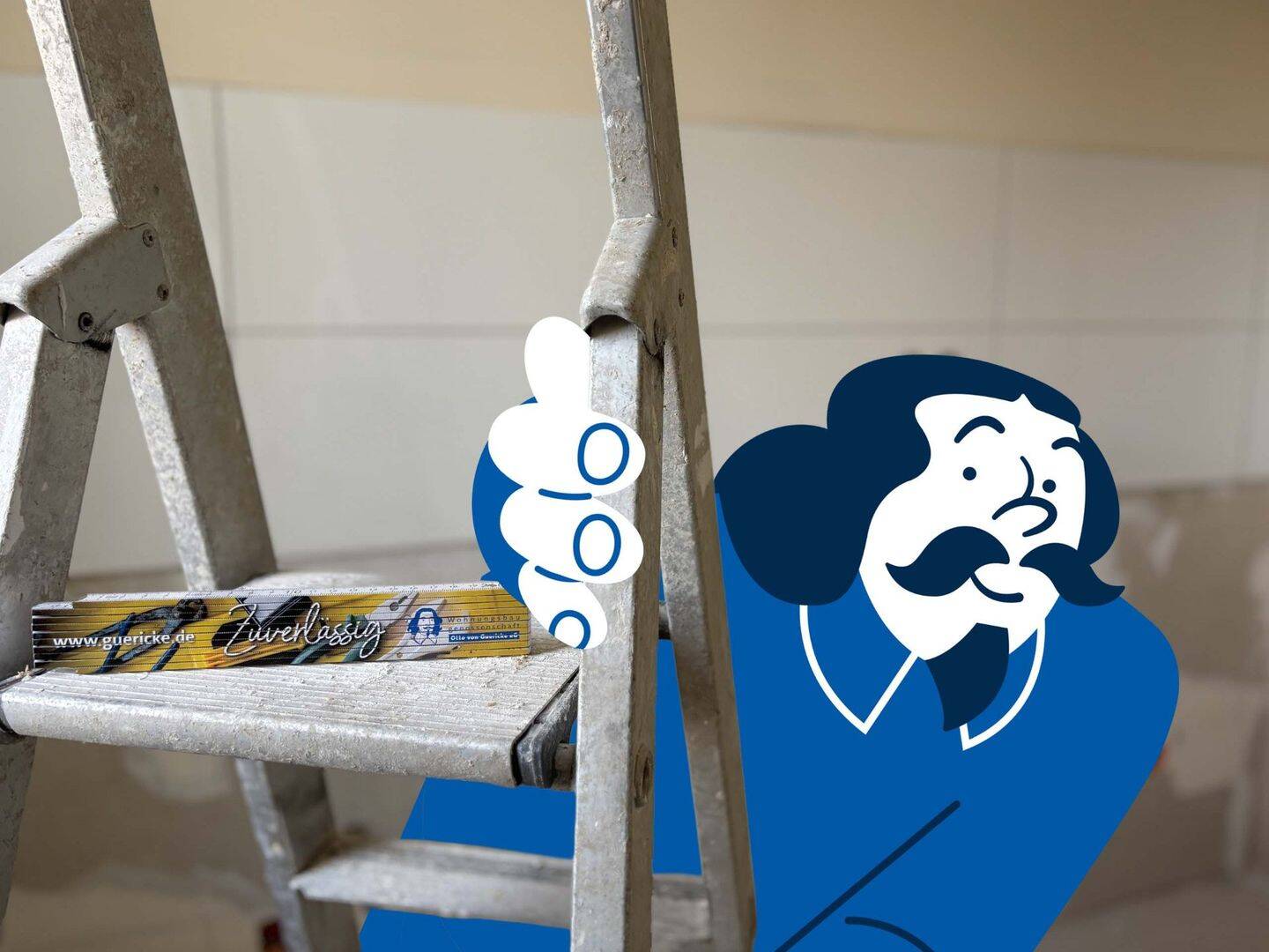 Perfekte Singlewohnung mit großem Balkon wartet nach Sanierung auf ihren Lieblingsmieter