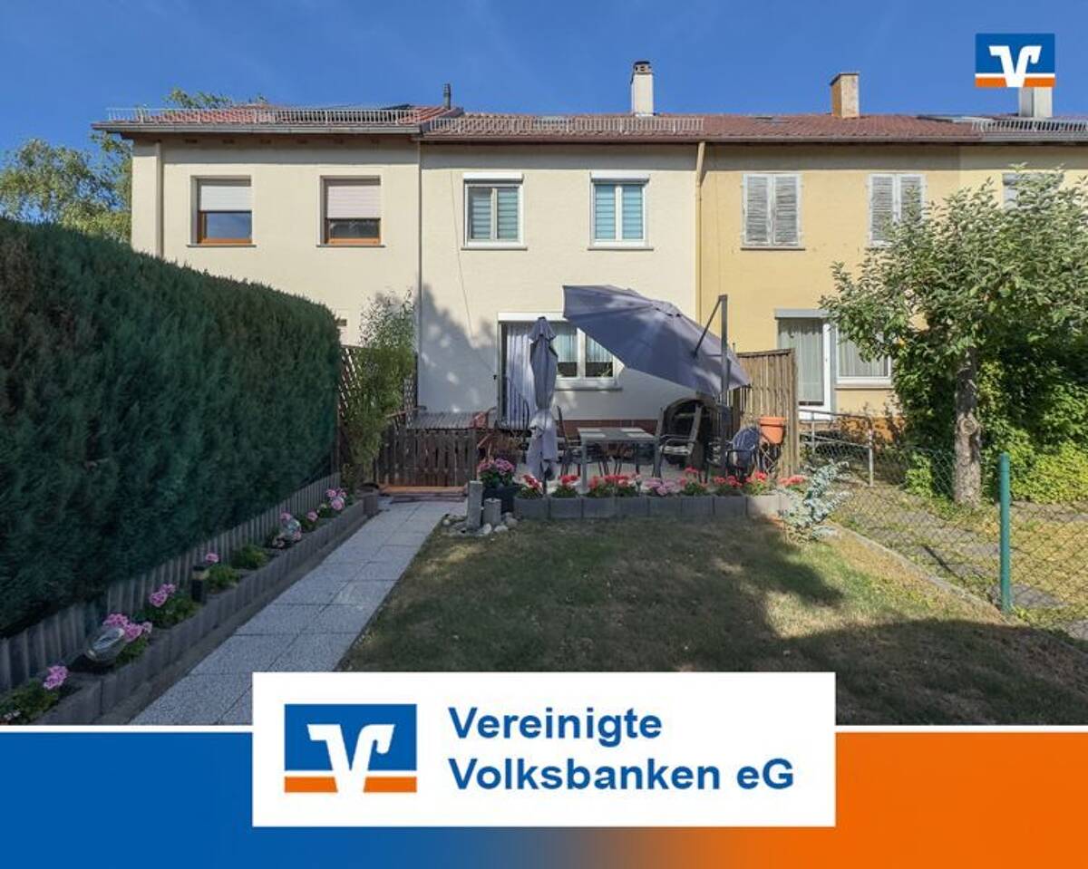 Gepflegtes Reihenmittelhaus mit Garten und Garage zu verkaufen! – 72760 Reutlingen – Bild 1 von 9