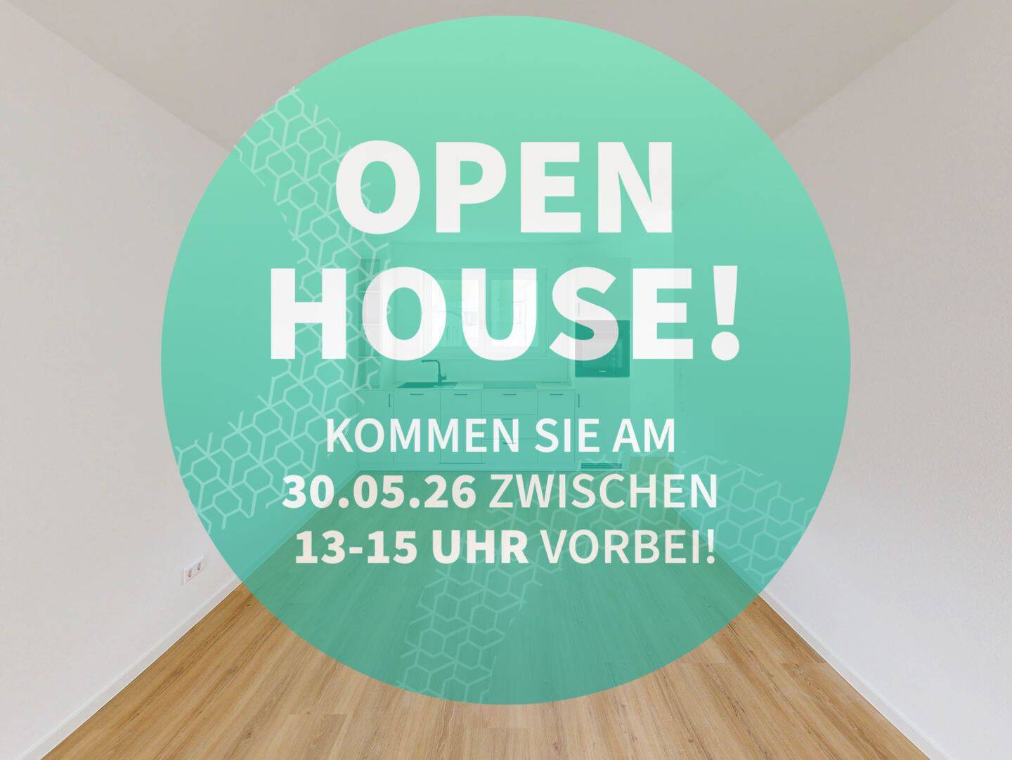 Komfortable Zwei-Zimmer-Wohnung mit optimalem Schnitt