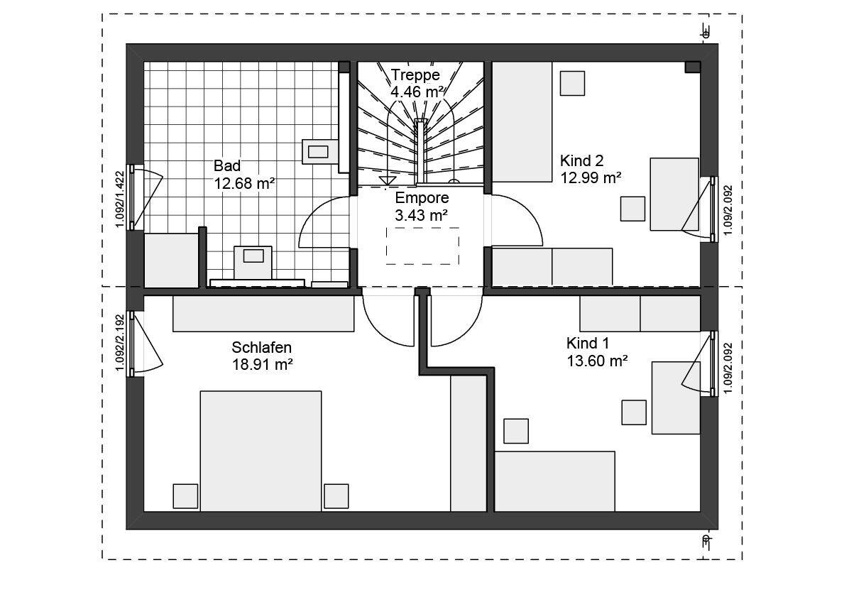 Dein Weg ins Glück: Modernes Einfamilienhaus in Rostock 🖤 – Rostock – Vorschaubild 3