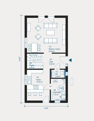 Stadthaus im Baukau-Ost - Individuelle Wohnträume mit allkauf verwirklichen – 58091 Hagen – Vorschaubild 2