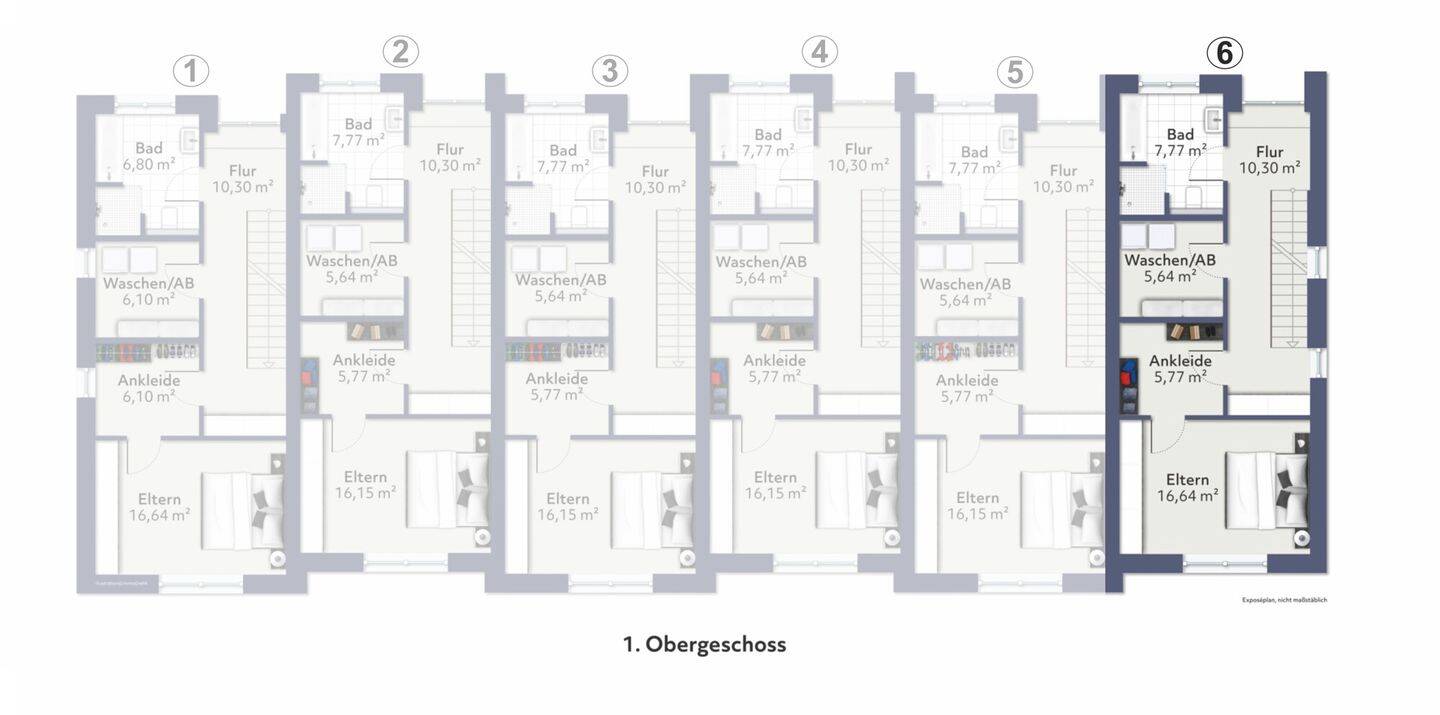 Hochwertiges Neubau-Reihenendhaus in Ibbenbüren am Aasee! – Ibbenbüren – Vorschaubild 8