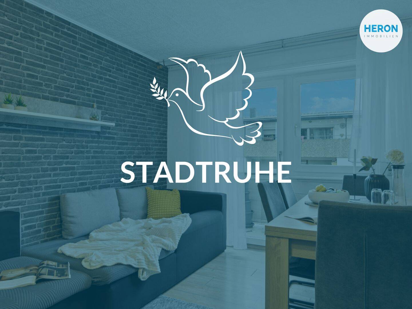 STADTRUHE - Lichtdurchflutete 2-Zimmer-Wohnung mit großzügigem Westbalkon in ruhiger zentraler Lage