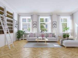 ETW / 5 Zi. / 2 Bäder + Gäste WC / 2 Balkone + Wintergarten / sehr ruhig – 6108 Halle (Saale) – Vorschaubild 3