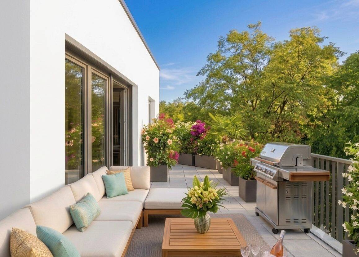 Moderne Penthaus Wohnung mit großer Dachterrasse im Grünen – Nürnberg – Vorschaubild 2