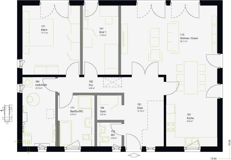 Moderner Bungalow - Barrierefrei & Zukunftssicher! – Kehl – Vorschaubild 3