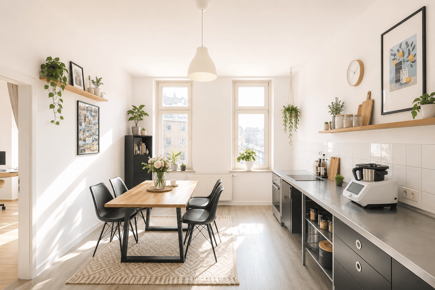 Lichtverwöhnt & effektiv aufgeteilt - 2,5-Zimmer-Wohnung in toller und beliebter Lage! – Düsseldorf – Vorschaubild 2