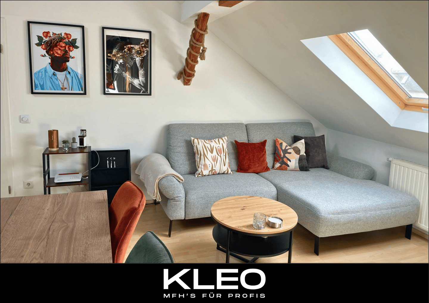Charmante 3-Zi.-Dachwohnung in Nürnberg-Steinbühl | 75 m² | EBK | Loggia | Neue Heizung – Nürnberg – Vorschaubild 3
