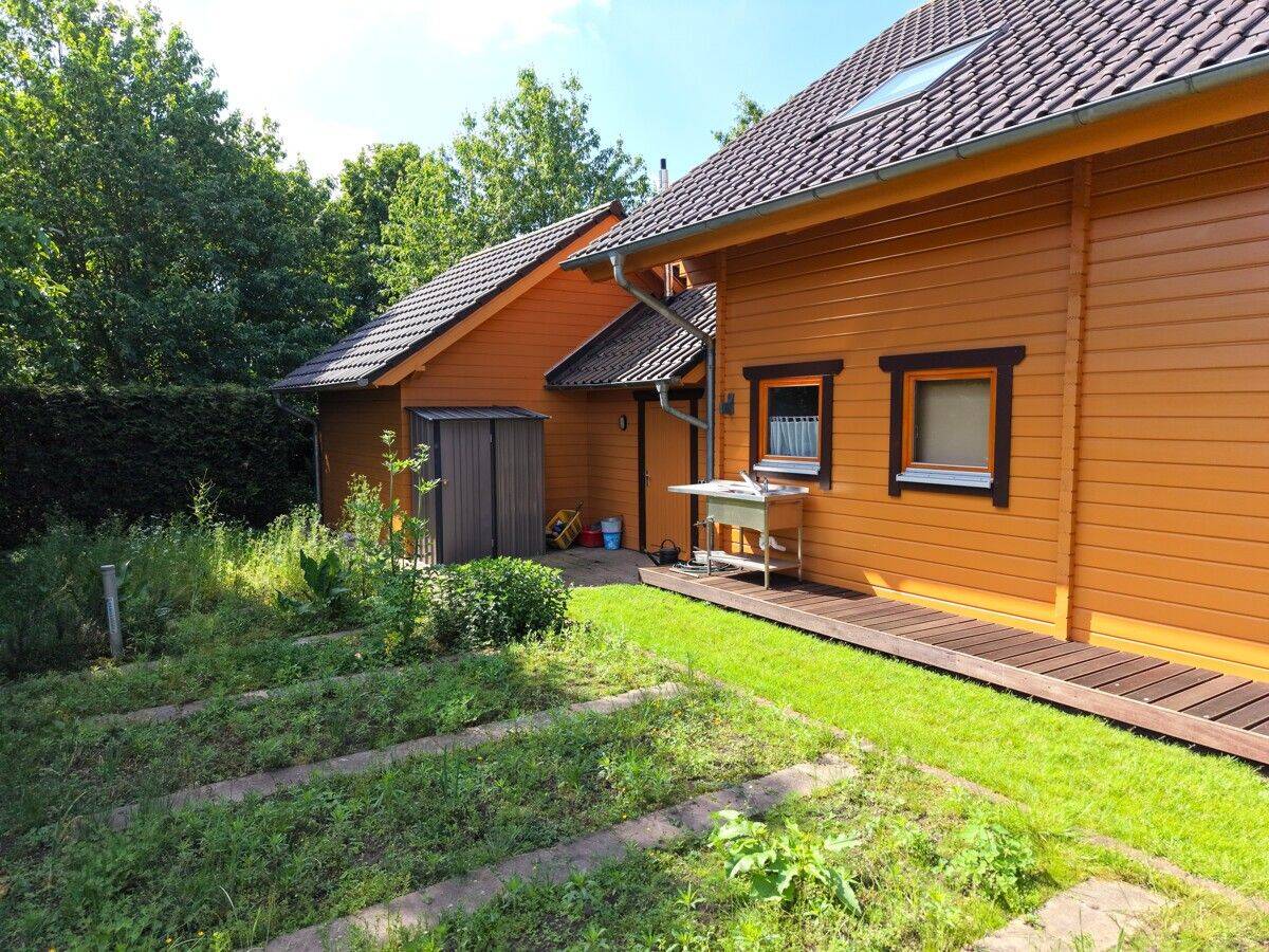 Premium Öko-Blockhaus mit separatem Büro u. Werkstattgebäude auf 2.000 m². Ohne Käuferprovision! – Dinklage – Vorschaubild 4