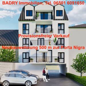 2ZKB-Neubauwohnung, ca. 85,5 qm - Bestlage zwischen Porta Nigra und Hauptbahnhof - Baubeginn demnächst