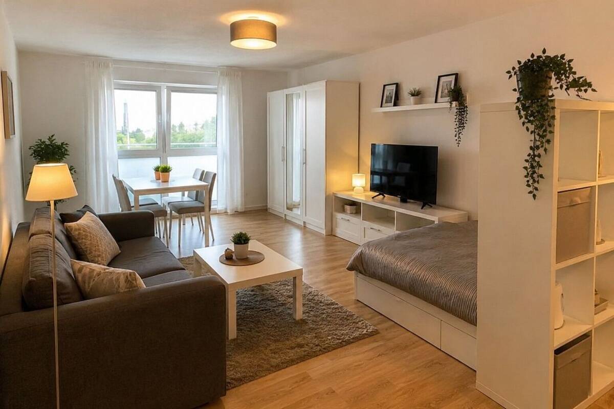 Gepflegte 1-Zimmer-Wohnung mit Aufzug und Fernwärme in Fürth – 90762 Fürth – Bild 1 von 7