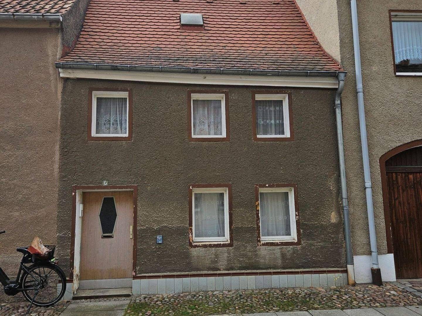 Die viel bessere Alternative zur Eigentumswohnung: das eigene, kleine Haus mit Garten, ausbaufähig – Mühlberg/Elbe – Vorschaubild 2
