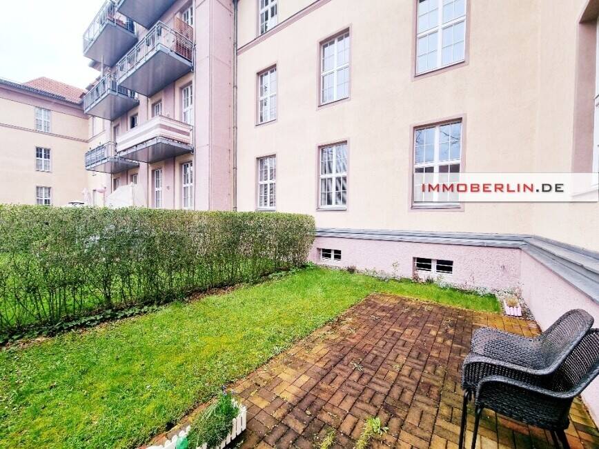 IMMOBERLIN.DE - Toplage! Helle Altbauwohnung mit Südwestterrasse & Garten – Berlin – Vorschaubild 6