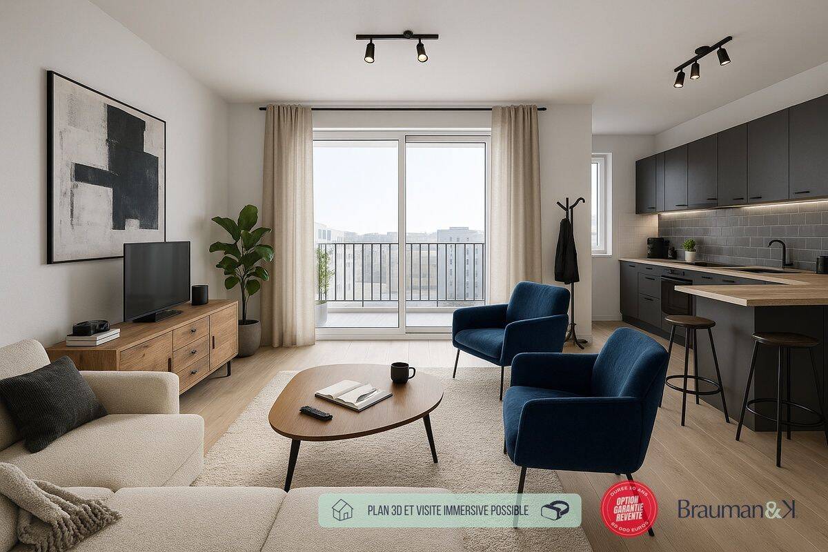 Appartement 3 pièces 61 m² · à Châteaubourg · 61 m² · 219 000 €