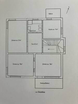 Erfurt-Hochheim: Helle großzügige 3-Zimmer-Wohnung in bester Lage – 99094 Erfurt – Vorschaubild 7