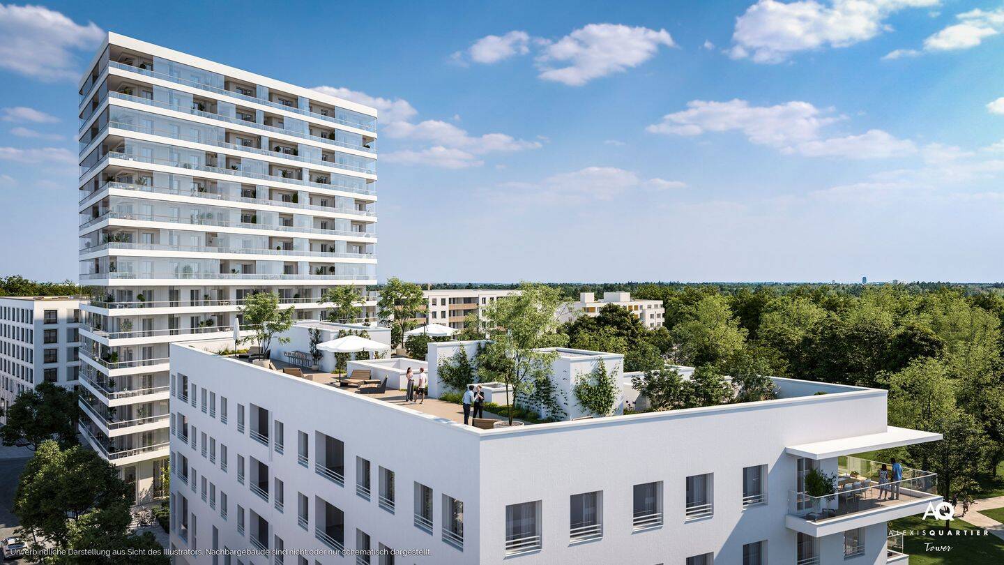 1-Zi.-Aparment mit Duschbad und Balkon